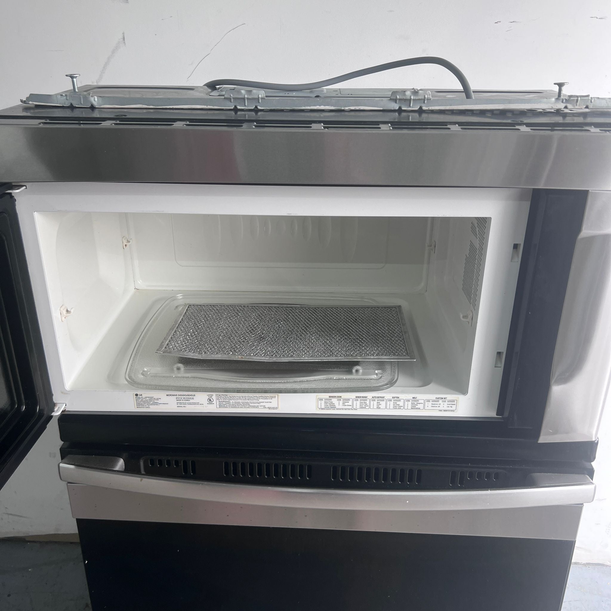 LG Stainless Steel Over-the-Range Microwave LG Stainless Steel Over-the-Range Microwave